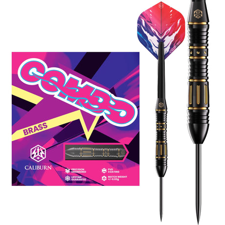 Caliburn Combo Darts - Steel Tip - Brass - C4 - 22g