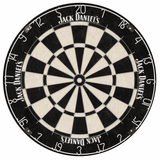 Jack Daniels Home Darts Centre - Cabinet, Dartboard, 6 Darts - JD Logo