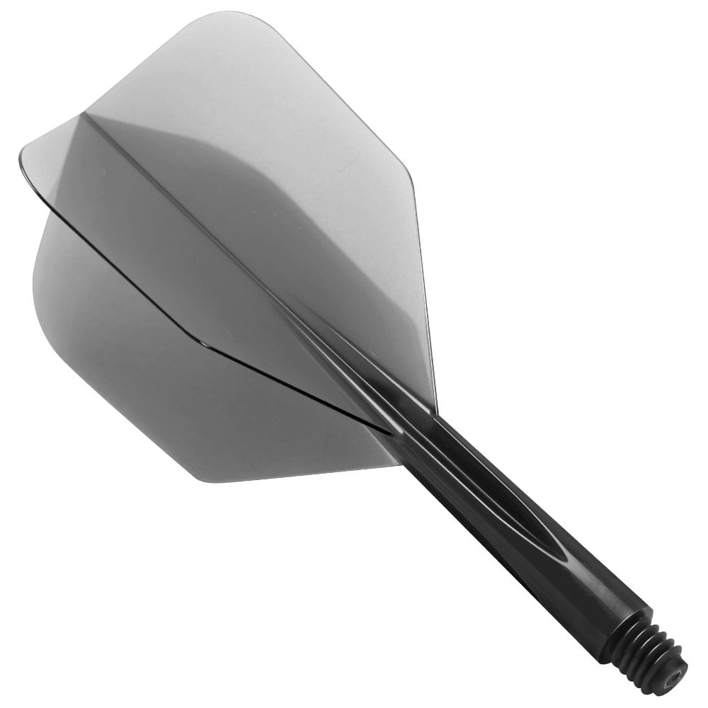 Condor Dart Flights - Zero Stress - Small - Clear Black