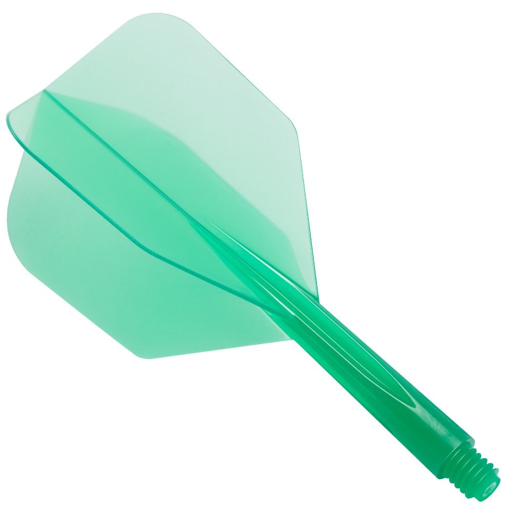 Condor Dart Flights - Zero Stress - Small - Clear Green