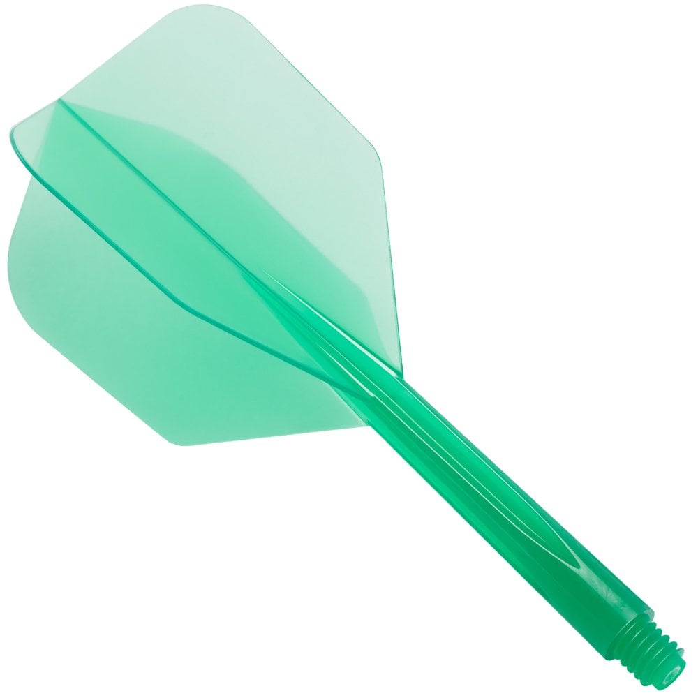 Condor Dart Flights - Zero Stress - Small - Clear Green