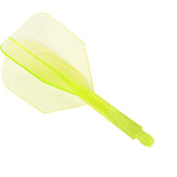 Condor AXE NEON Dart Flights - Small - Yellow Short