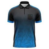 Arraz - Chevron - Black & Blue - Dart Shirt