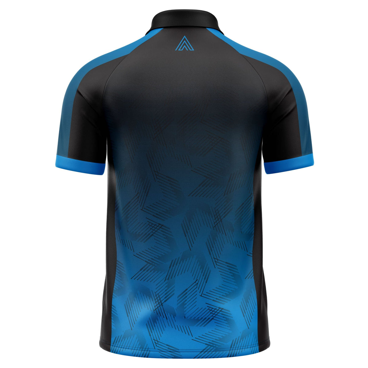 Arraz - Chevron - Black & Blue - Dart Shirt