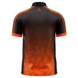 Arraz - Chevron - Black & Orange - Dart Shirt
