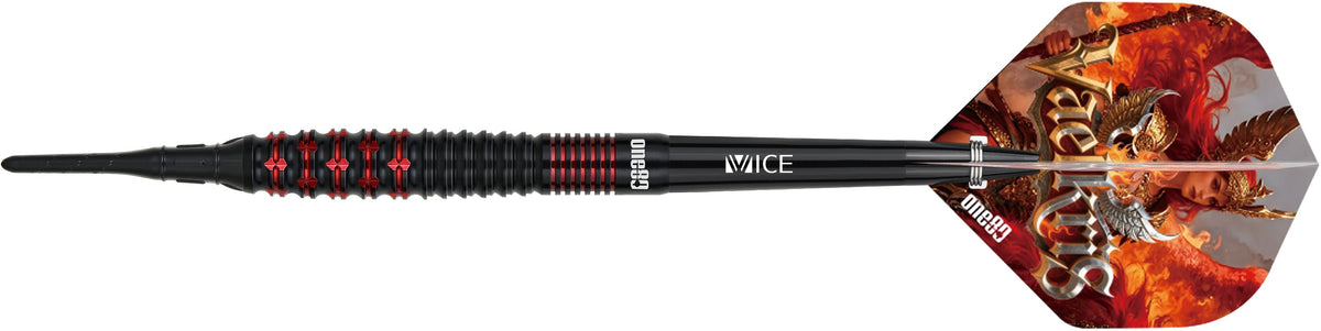 One80 Vaelkris Darts - Soft Tip - 90% Tungsten - V03 - 18g