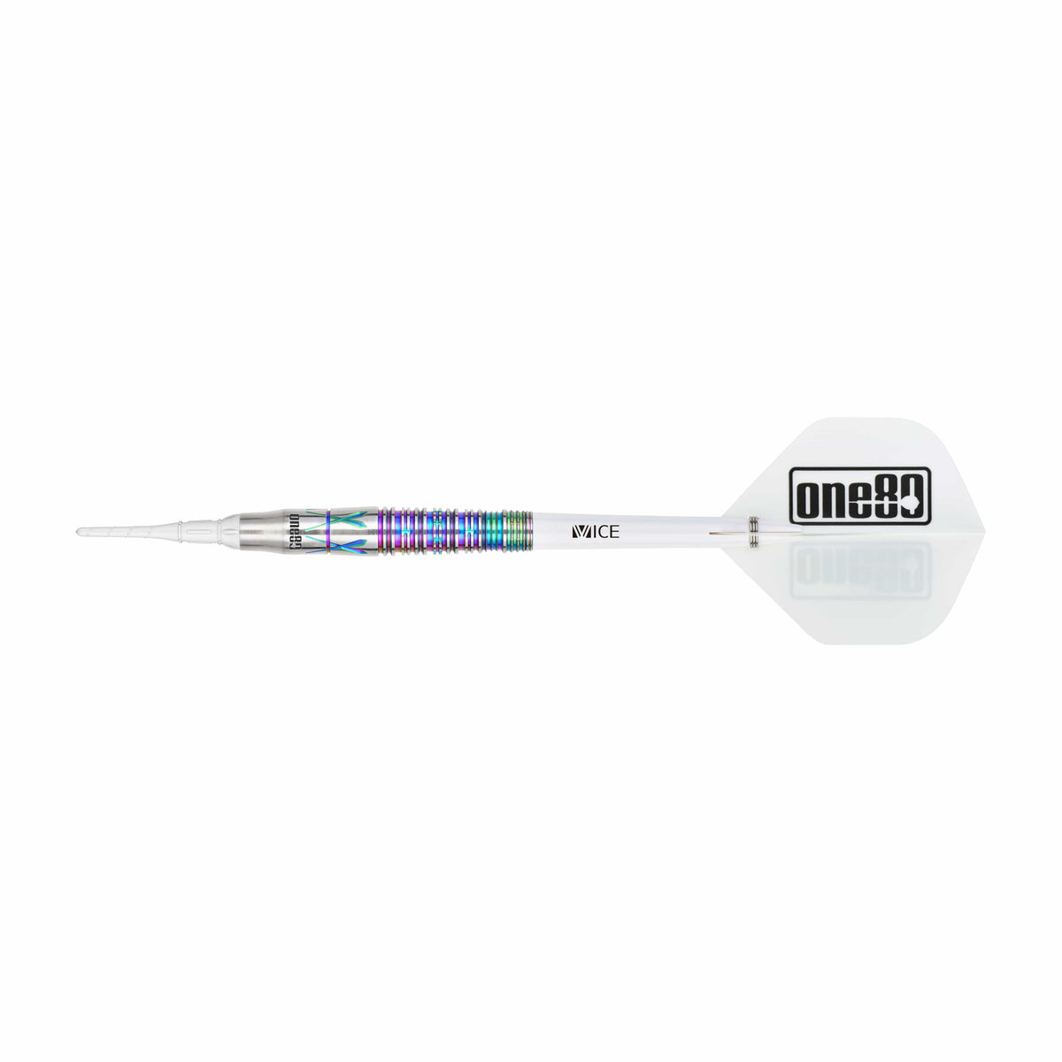 One80 Noriyuki Nakamura Darts - Soft Tip - 90% Tungsten - V4 - Rainbow