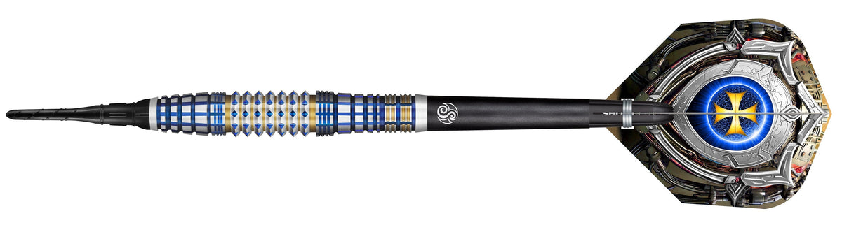 Shot Future Knights Darts - Soft Tip - 90% Tungsten - Darkstar - 20g