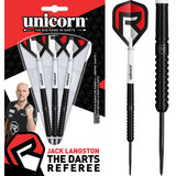 Unicorn Darts Referee Darts - Steel Tip - 90% Tungsten - Jack Langston