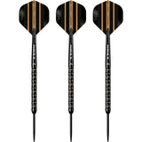 Mission Mike De Decker Darts - Steel Tip - 95% Tungsten - Black & Gold PVD