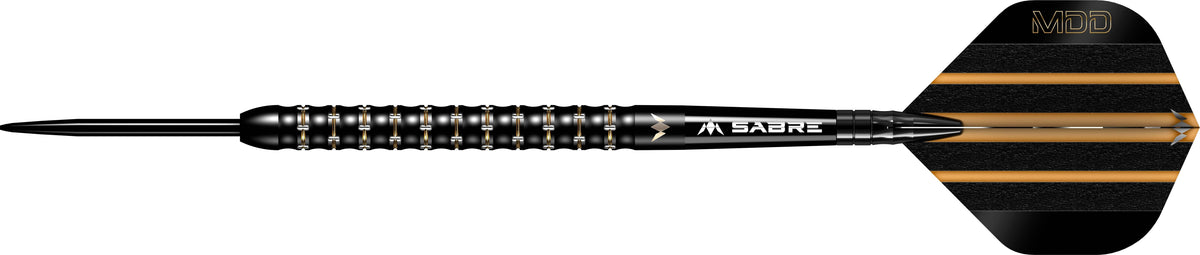 Mission Mike De Decker Darts - Steel Tip - 95% Tungsten - Black & Gold PVD