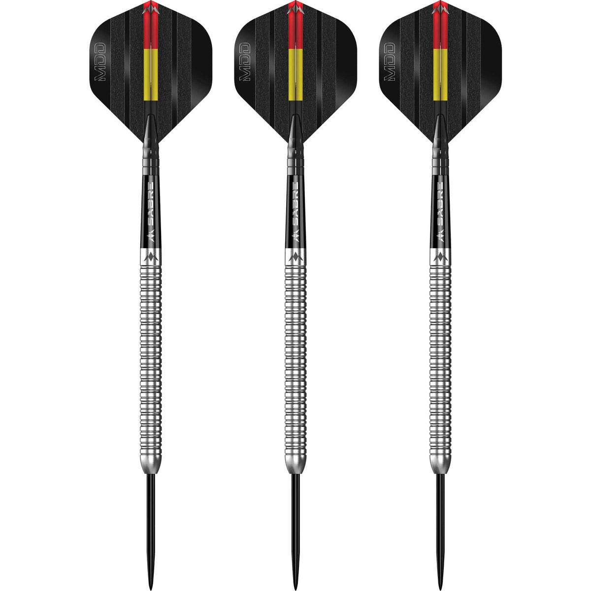 Mission Mike De Decker Darts - Steel Tip - 95% Tungsten - Silver