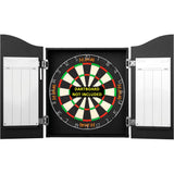 Def Leppard Dartboard Cabinet - Official Licensed - C3 - Premium Black - Target Skull