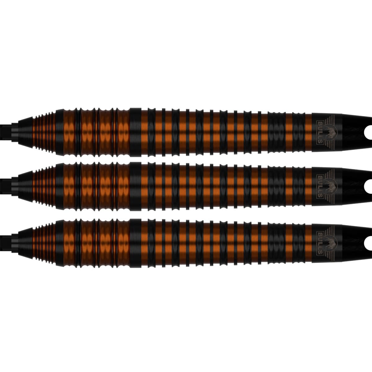 Bulls Dirk van Duijvenbode CP Darts - Steel Tip - 80% Tungsten - Black