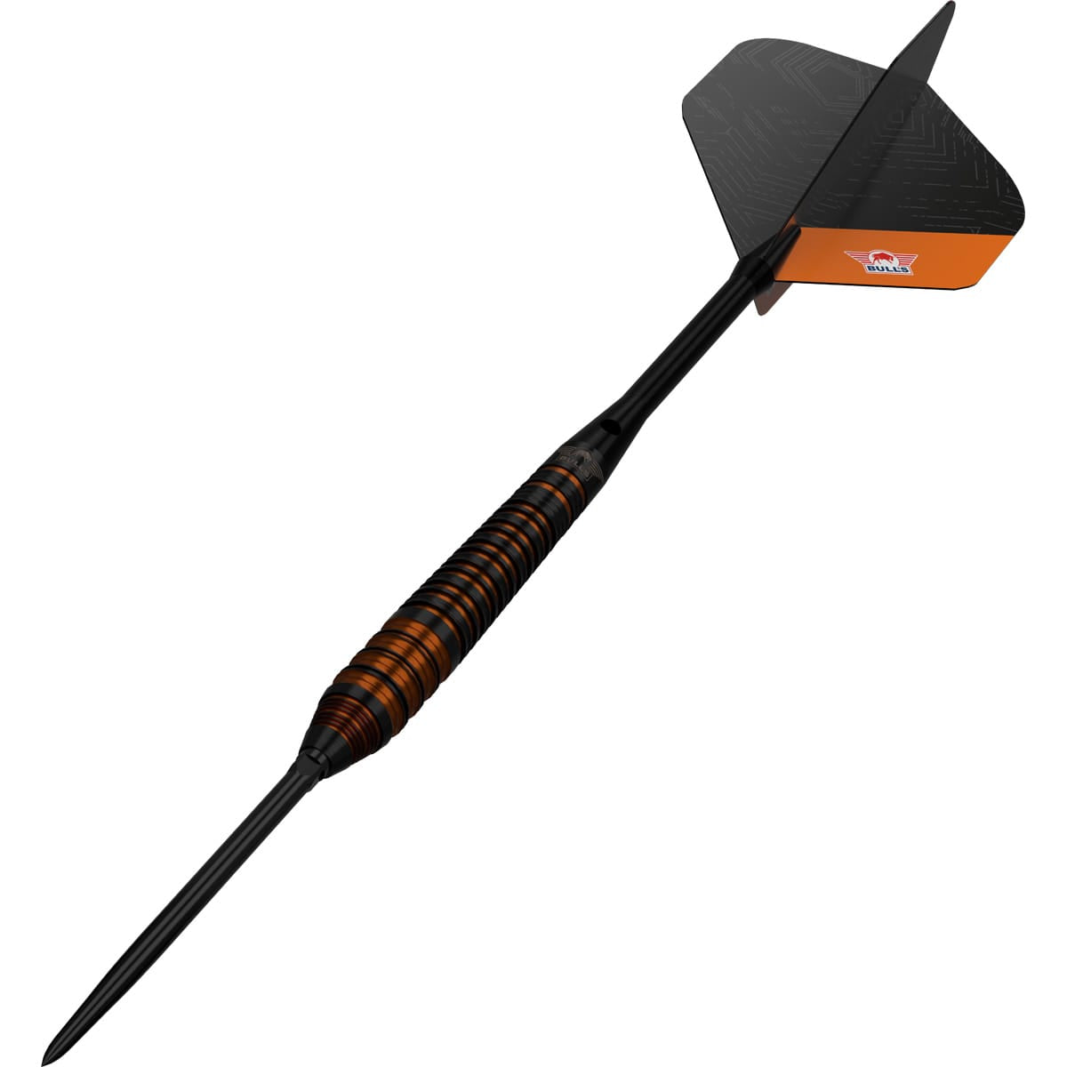 Bulls Dirk van Duijvenbode CP Darts - Steel Tip - 80% Tungsten - Black