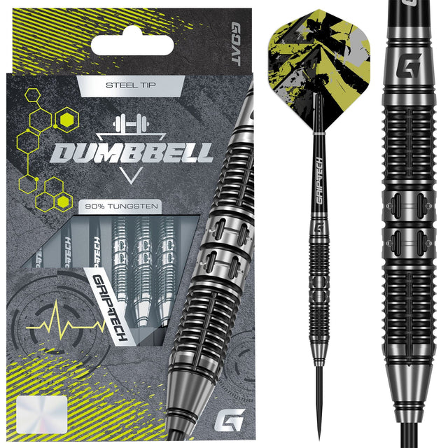 GOAT Dumbbell Darts - Steel Tip - 90% Tungsten