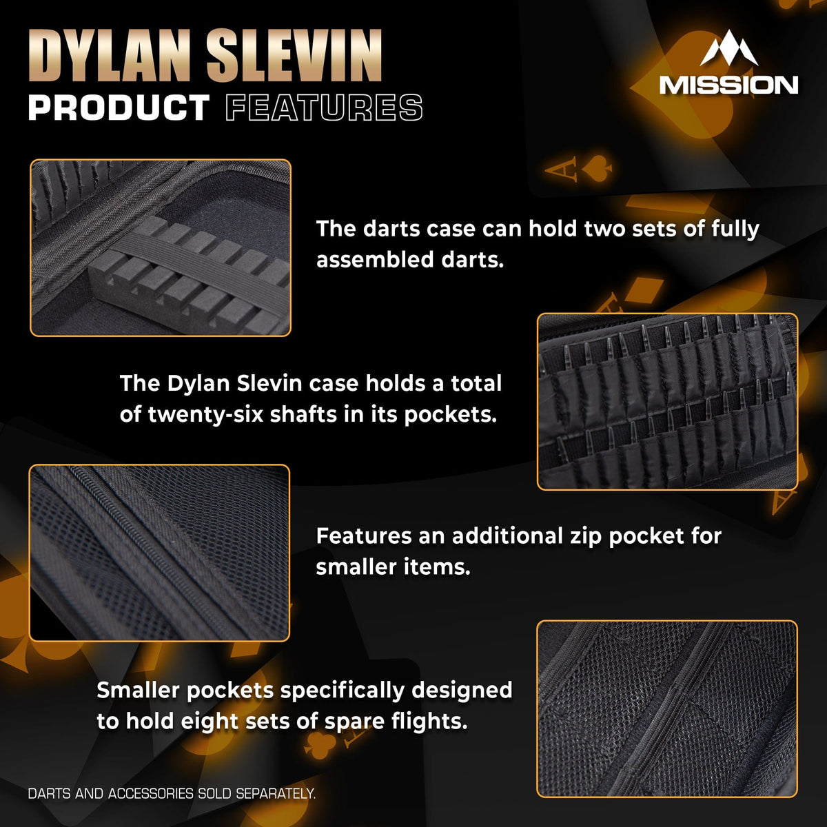 Mission Darts Players- EVA Dart Case - Dylan Slevin