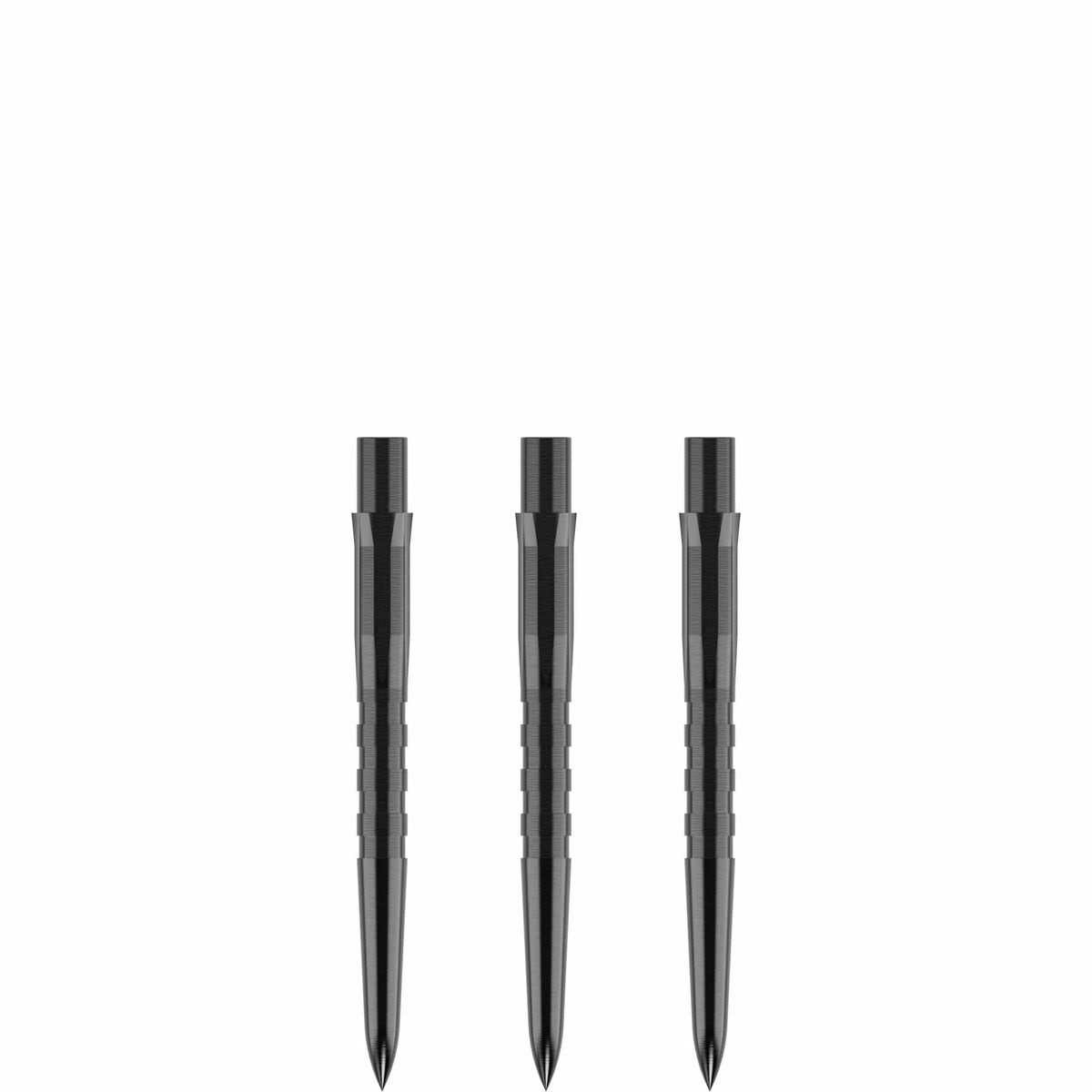 Mission Caliburn Replaceable Dart Points - Grooved - Black