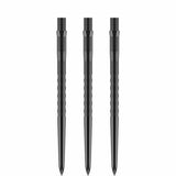 Mission Caliburn Replaceable Dart Points - Grooved - Black