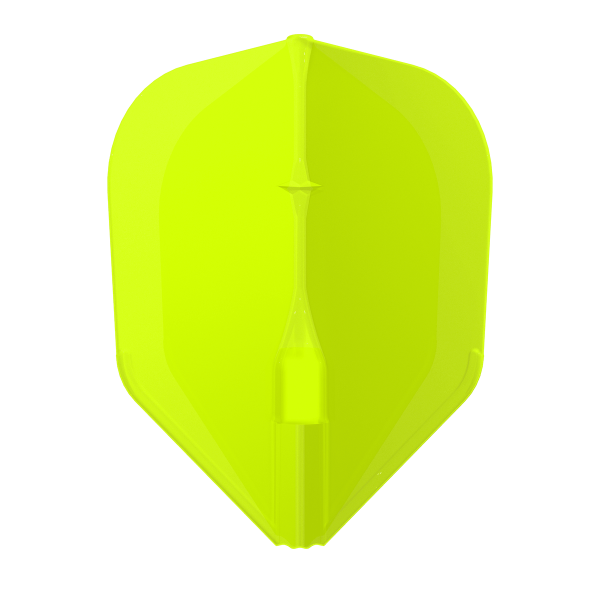 L-Style - EZ L-Flights - Integrated Champagne Ring - L3 Small Standard - Neon Yellow