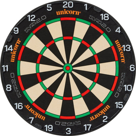 Unicorn Eclipse Ultra 2.0 Dartboard - Professional - Ultra Thin Wires