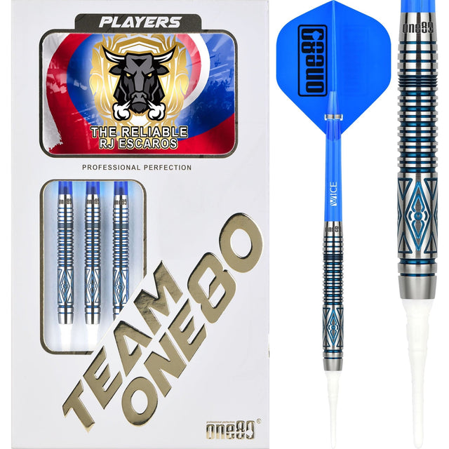 One80 RJ Escaros Darts - Soft Tip - 90% Tungsten - 20g