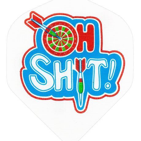 Designa Dart Flights - Metronic - Std - Oh Shit!