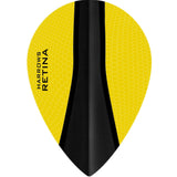 *Harrows Retina-X Dart Flights - Pear Yellow