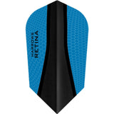 *Harrows Retina-X Dart Flights - Slim Aqua Blue