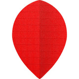 *Designa Dart Flights - Fabric Rip Stop Nylon - Longlife - Pear Red