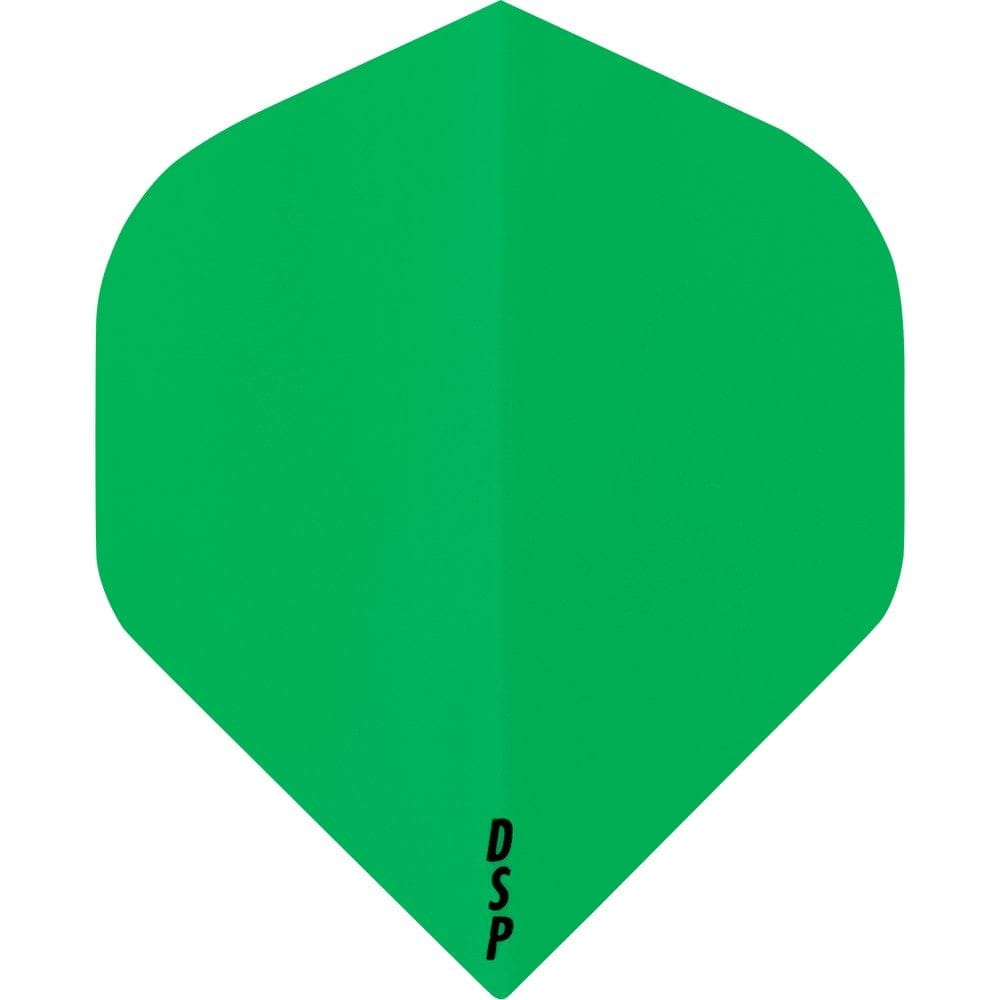 *Dart Flights - Poly Plain Original - Std Green