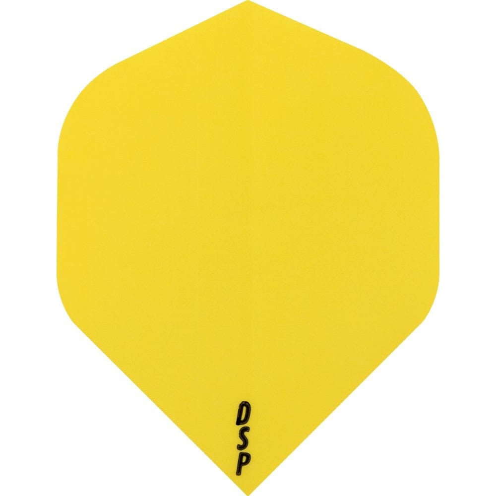 *Dart Flights - Poly Plain Original - Std Yellow
