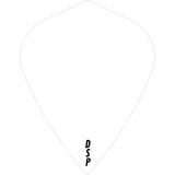 *Dart Flights - Poly Plain Original - Kite White