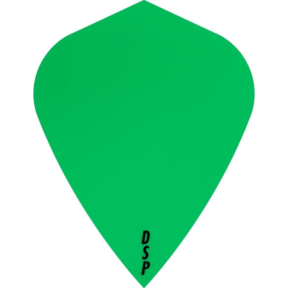 *Dart Flights - Poly Plain Original - Kite Green