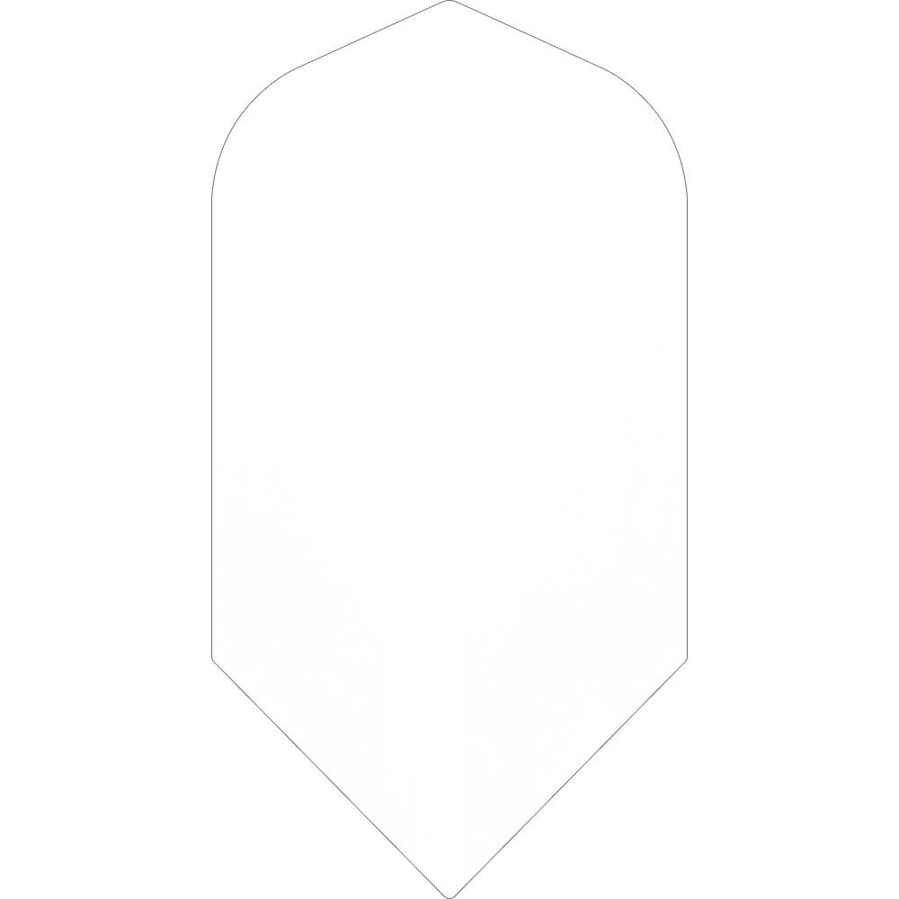 *Dart Flights - Poly Plain Original - Slim