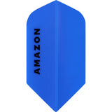 Amazon Dart Flights - 100 Micron - Slim Blue