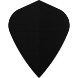 *Designa Dart Flights - Fabric Rip Stop Nylon - Longlife - Kite Black