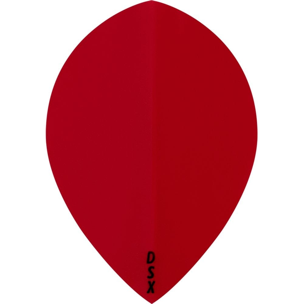 *Designa DSX100 Dart Flights - Pear Red