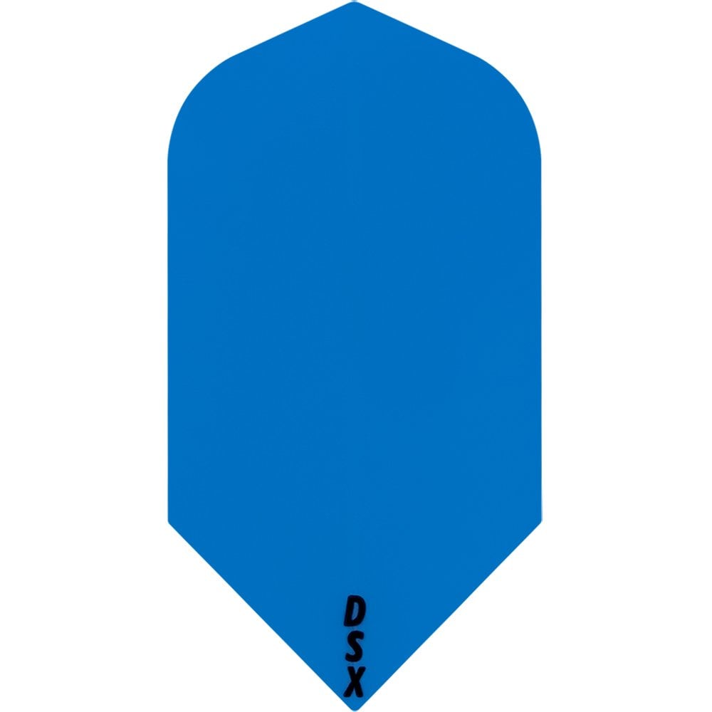 *Designa DSX100 Dart Flights - Slim Blue