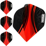 Pentathlon Colour Plus Dart Flights - Extra Strong - Std Red