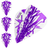 *Harrows Rapide Dart Flights - Kite Shape - 100 Micron