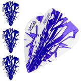 *Harrows Rapide Dart Flights - Kite Shape - 100 Micron