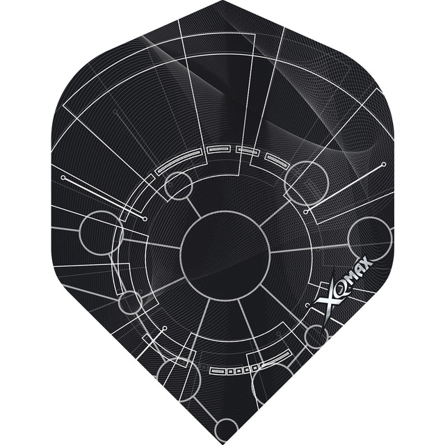 *XQMax Dart Flights - Max Flight - 100 - No2 - Std - Velocity