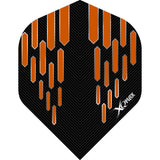*XQMax Dart Flights - Max Flight - 100 - No2 - Std - Contour Orange