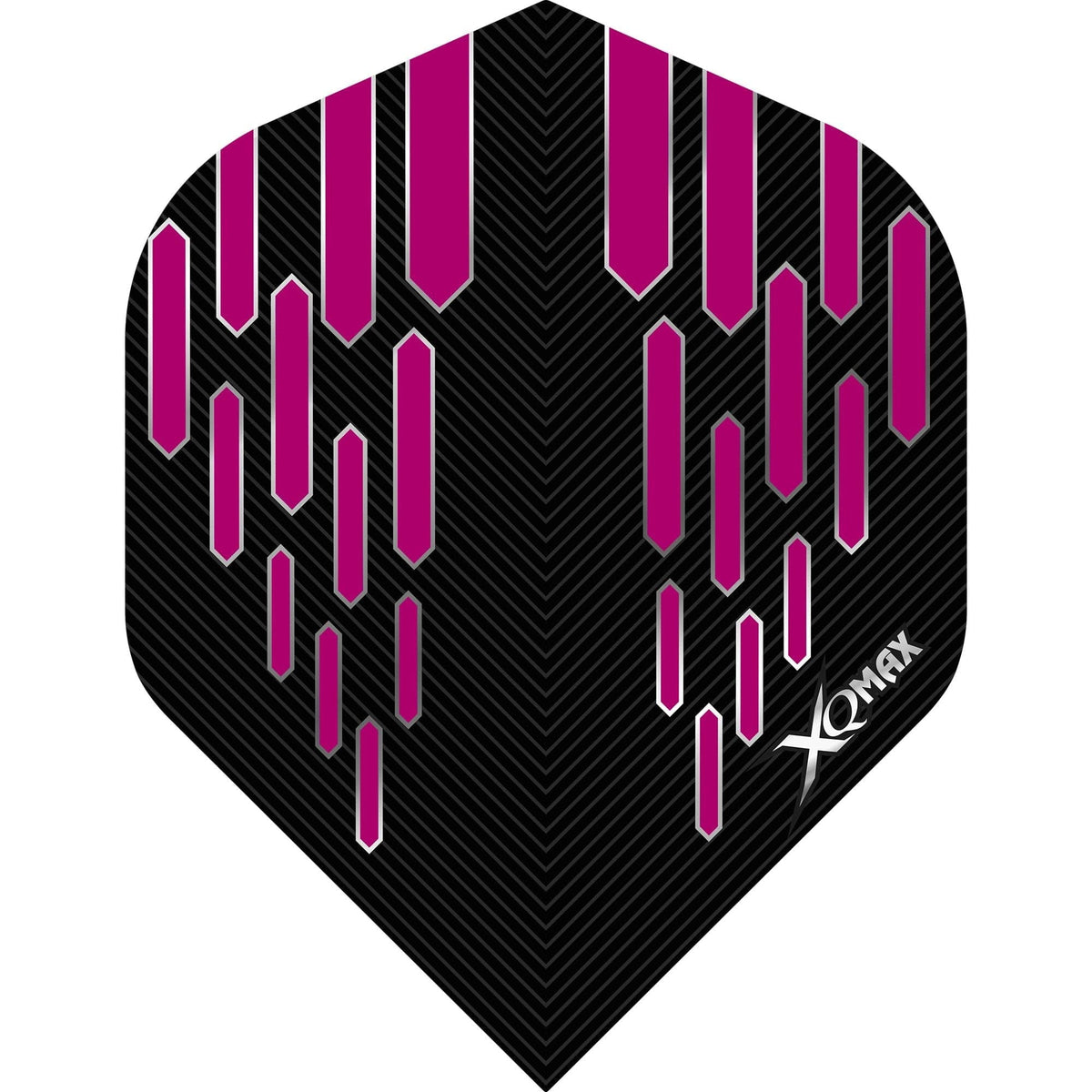 *XQMax Dart Flights - Max Flight - 100 - No2 - Std - Contour Pink