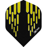 *XQMax Dart Flights - Max Flight - 100 - No2 - Std - Contour Yellow