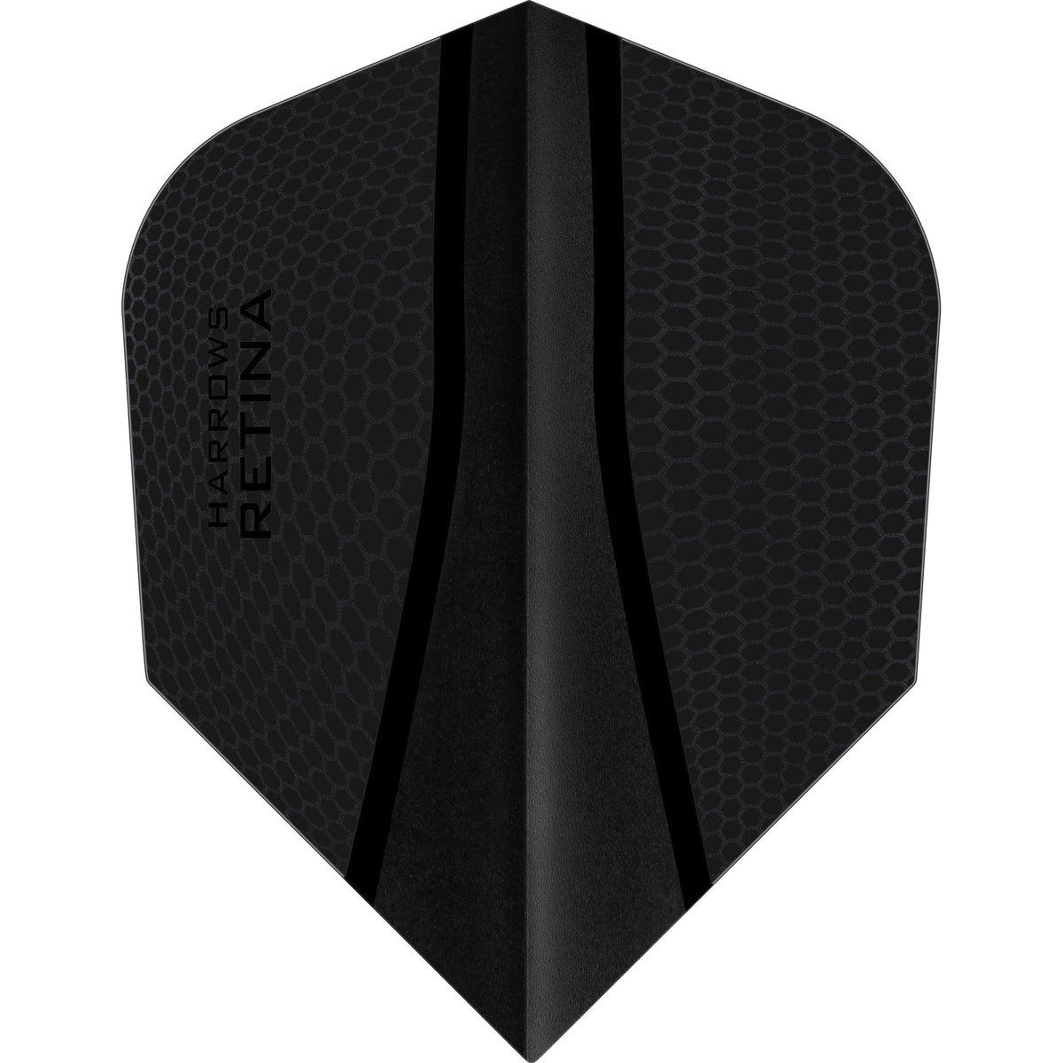 *Harrows Retina-X Dart Flights - No6 - Std Black