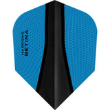 *Harrows Retina-X Dart Flights - No6 - Std Aqua Blue