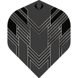 DC BlackFin Dart Flights - 100 Micron - No2 - Std Black