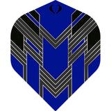DC BlackFin Dart Flights - 100 Micron - No2 - Std Blue